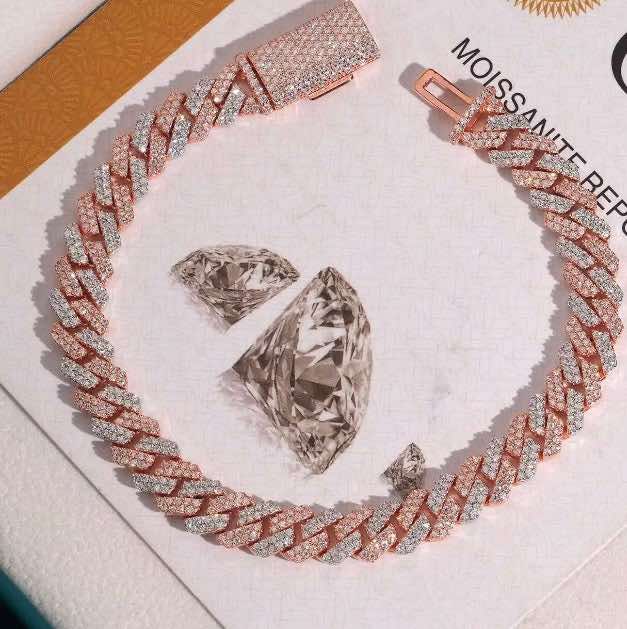 Daily dripping 💧 2 row 8mm two tone Cuban bracelet