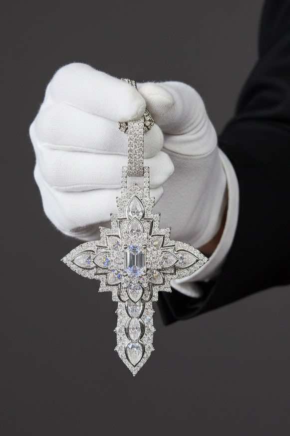 Crystal clear cross