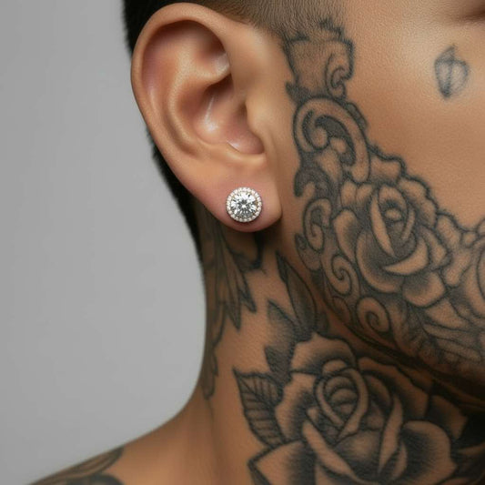 Aurora halo studs